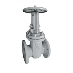 Задвижка клиновая стальная ЛМЗ 30с41нж Ду80 Ру16 фланцевая со штурвалом и выдвижным штоком D040-04607 - фото 5374455