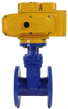 Задвижка клиновая ABRA A40 Ду40 Ру16 с электроприводом DN.RU-МТ-50, 220В D040-00900 - фото 5375072