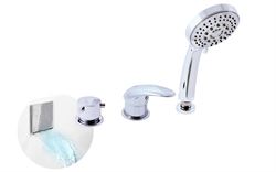 Смеситель для ванны Rav Slezak ДУНАЙ на 4- отверстия, 22052 T0021800 - фото 5409098