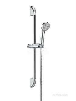 Душевой гарнитур Roca Natura 80/1: ручн душ штанга 700мм и гибкий шланг 1,7м blister, 75B9402C07 T0057083 - фото 5431521