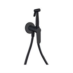 Смеситель гигиенический Aquanet AF300-52B Passion, встраиваемый, 120 см, черн.матовый, 00243316 T243316 - фото 5437122