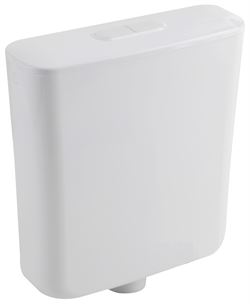 Бачок для унитаза Azario пластиковый с соединительной трубой 350x115x365 мм, AZ-217 T0057398 - фото 5437445