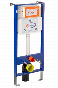 Инсталляция для унитаза AQUANIKA BASIC крепеж, шумоизоляция /113x45x12/, 10.702.450.00.00 T0042846 - фото 5437647