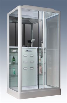Душевая кабина LORANTO CS 127 L 90*120*215 см белая (левая ) аналог CS-008, 00035778 T0019105 - фото 5445810