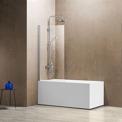 Душевое ограждение Vincea Душевая шторка на ванну 80*140 прозрачная, VSB-11800CL T0057012 - фото 5447693
