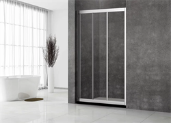 Душевое ограждение Veconi Душевая дверь VN-31, Стекло прозрачное/5 мм, VN31-130-01-C5 T0056963 - фото 5447714