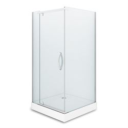 Душевое ограждение ALEX BAITLER прозрачное стекло, 1000*1000*2000, AB214-100 T0046329 - фото 5447760