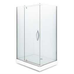 Душевое ограждение ALEX BAITLER прозрачное стекло,1200*900*2000, AB214-120 T0046330 - фото 5447767