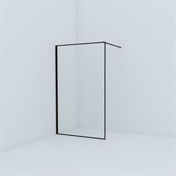 Душевое ограждение IDDIS Slide перегородка Walk In, черный 120x195, SLI8BS2i23 T0045323 - фото 5447973