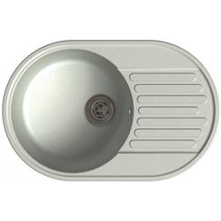 Мойка из искусственного камня Granfest-ECO 740*480 серый T0011788 - фото 5450951