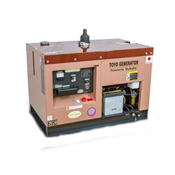 Дизельная электростанция TOYO TKV-7.5SPC в декоративном кожухе 620-072991 - фото 5523295