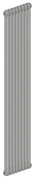Стальной трубчатый радиатор 2-колончатый IRSAP TESI 21800/08 Т30 cod.03 (серый Манхэттен) (RR218000803A430N01) M130914 - фото 5623034