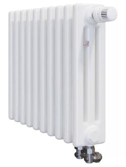Стальной трубчатый радиатор 3-колончатый Zehnder Charleston Completto 3037/10/V001/RAL 9016 M178406 - фото 5639496