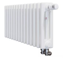 Стальной трубчатый радиатор 3-колончатый Zehnder Charleston Completto 3037/14/V001/RAL 9016 M178407 - фото 5640161