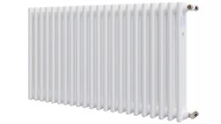 Стальной трубчатый радиатор 3-колончатый Zehnder Charleston 3057/22/1270/RAL 9016 M178322 - фото 5640385