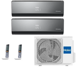 Мульти сплит-система на 2 комнаты Haier Lightera Super Match 2U40S2SM1FA/AS09NS6ERA-B /AS12NS6ERA-B M223877 - фото 5738517