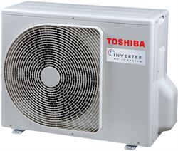 Внешний блок мульти сплит-системы на 2 комнаты Toshiba RAS- 2M18U2AVG-E M130371 - фото 5738750