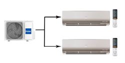 Мульти сплит-система на 2 комнаты Haier Flexis Super Match 2U50S2SM1FA-3/AS25S2SF2FA-G/AS35S2SF2FA-G M223725 - фото 5738901