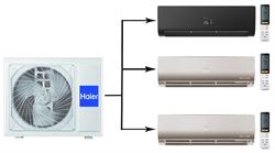Мульти сплит-система на 3 комнаты Haier Flexis Super Match 3U70S2SR5FA/AS25S2SF2FA-B/AS25S2SF2FA-G*2шт M223744 - фото 5739384