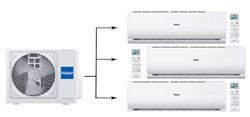 Мульти сплит-система на 3 комнаты Haier Leader Super Match 3U70S2SR5FA/AS07TS6HRA-M/AS09TS6HRA-M/AS18TS5HRA-M M223933 - фото 5739480