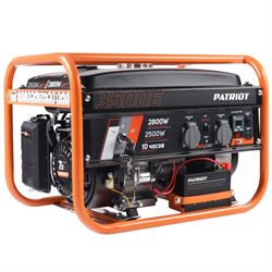 Генератор бензиновый PATRIOT GRS 3500 E, 2800Вт, 7лс, объем 15л 547-189475 - фото 5868679