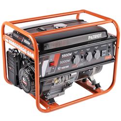 Генератор бензиновый PATRIOT GRS 6500, 13лс, 5500Вт, объем 25л 547-189469 - фото 5868774