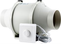 Круглый канальный вентилятор Vakio AirFlow 100PE M260420 - фото 5928428