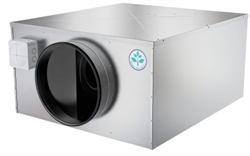 Круглый канальный вентилятор Systemair KV DUO 400 EC M115256 - фото 5930003