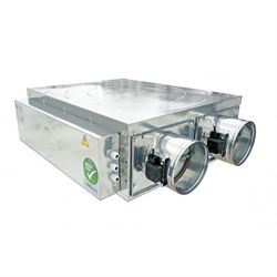 Приточно-вытяжная установка Globalvent iСLIMATE-025 E Модель L / R с электронагревателем M187573 - фото 5980593