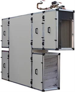 Приточно-вытяжная установка Turkov Zenit 8100 HECO SW Высоконапорный M128148 - фото 5981733