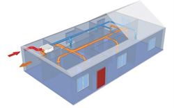 Приточно-вытяжная установка КЛИМАТРОНИК КТ-СПЕКТР-ТН 1000 В M196701 - фото 5984345