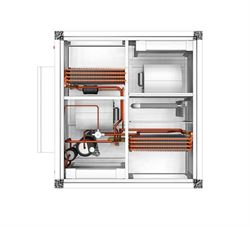 Приточно-вытяжная установка КЛИМАТРОНИК КТ – 80 В (ПЛЮС) M192216 - фото 5984491