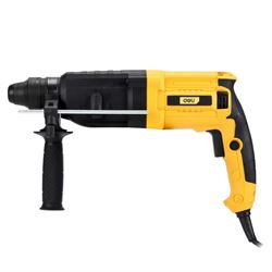 Перфоратор DELI DL-DC26-E1 (800Вт, SDS+, 3Дж, 5500уд/мин, 1150об/мин, в комплекте 3 бура, пика, долото) 263-240714 - фото 6060969