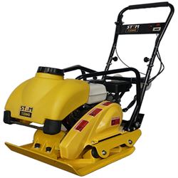 Виброплита STEM SPC 191 (Honda GX160) с колесами, съемной ручкой, баком 135-024837 - фото 6062957