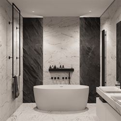 Ванна акриловая Vinchi Fodga 170x80 пристенная матовая, VT1031H T0068784 - фото 6091606