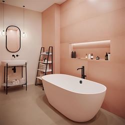 Ванна искусственный камень TONI ARTI Biella 150x75 с переливом TA-PBA15075P T0067833 - фото 6093561