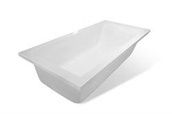 Ванна искусственный камень Эстет Delta 190 silk 190х90 пристенная прямоугольная, литьевой мрамор ФР-00014534 T0067656 - фото 6093590