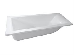 Ванна искусственный камень Эстет Delta 180А silk 180х80 пристенная прямоугольная, литьевой мрамор ФР-00014533 T0067655 - фото 6093603