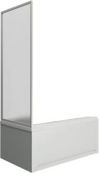 Шторка на ванну BAS Ахин, Индика, Ямайка 80см боковая часть (стекло Грейп), ШТ00021 T0038812 - фото 6094147