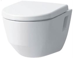 Унитаз подвесной Laufen PRO rimlless со скрытым ободком, с глубоким смыванием, цвет белый, 8.2096.4.000.000.1 T0040858 - фото 6098911