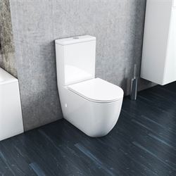 Напольный унитаз Vinchi Teramo безободковый с быстросъемным сиденьем микролифт VT30104H T0068723 - фото 6100342