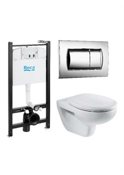 Комплект унитаз с инсталляцией Roca Victoria 893100000 T0023457 - фото 6101347
