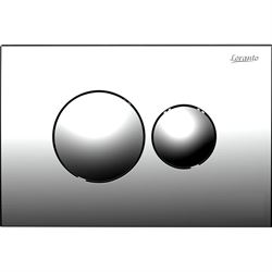 Loranto Кнопка для инсталляции круглая хром глянец, 7312 T0057960 - фото 6103587