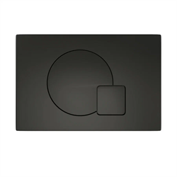 Vinchi Rietti Клавиша смыва двойной смыв черный матовый VT32007BMH T0068701 - фото 6104505