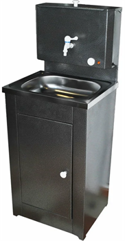 Электрический накопительный водонагреватель из нержавеющей стали Вихрь ЛЮКС с подогревом/нержавеющая мойка/цвет серебро M133095 - фото 6105028