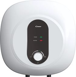 Вертикальный электрический накопительный водонагреватель Candy CS15V-EM1(R) над мойкой M274845 - фото 6109554