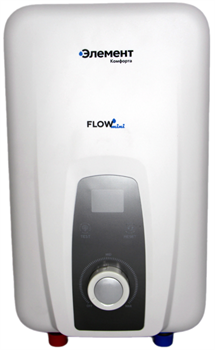 Электрический проточный водонагреватель Элемент Комфорта Flow mini 6,5кВт - 1ф M263120 - фото 6111087