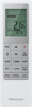 Инверторный кондиционер Hisense Champagne Crystal Super AS-10UW4RVETG01(C) WI-FI M256920 - фото 6190351