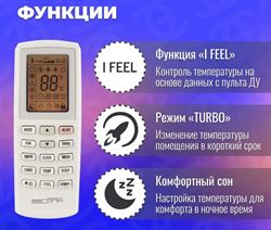 Настенный кондиционер Aeronik Super ASI-36HS5/ASO-36HMS5 M269020 - фото 6190709