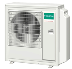 Внешний блок мульти сплит-системы на 4 комнаты General Flexible Multi Free match AOHG 30KBTA4 M204276 - фото 6205066